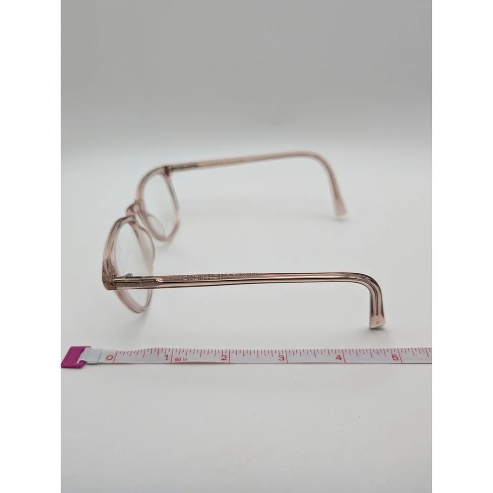 Warby Parker Durand M 668 Rose Water Pink Crystal Eyeglass Frames Only 48-18-142